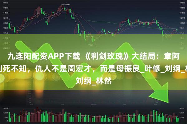 九连阳配资APP下载 《利剑玫瑰》大结局:章阿姨到死不知,仇人不是周宏才,而是母振良_叶修_刘纲_林然